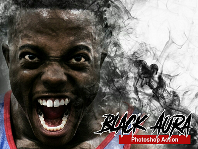 Amazing Black Aura Photoshop Action action aura black envato envatomarket graphicdesigner graphicriver photoshop trending viral