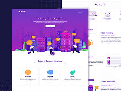 Trilyo : Website Design brand agency brand and identity customer experience design design studio icon illustration illustration agency landing design landing page logo logo design studio unlost typography ui ux web web design website website design