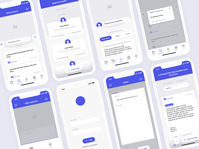 App Wireframes app design flat illustration mobile ui ux vector