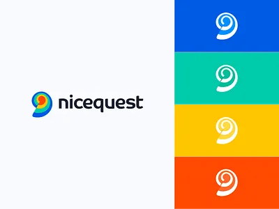 NQ Rebranding branding design logo rebrand spiral ui ux