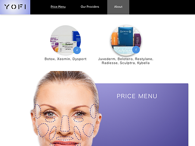 Dermalfiller1 cosmetic procedures product design startup uxui yofimed