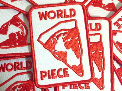World Piece Patch patch patches pizza