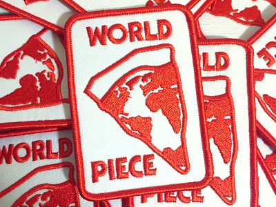World Piece Patch patch patches pizza