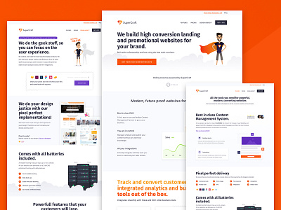 SuperCraft.shop - Brand identity and webdesign agencies apps branding cms conversion development websites