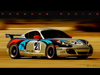 Porsche Racing Poster photography