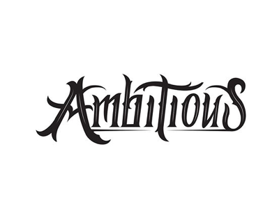 Ambitious script brand complete dribbble fonts graphic design lettering letters logo logo inspirations minimum script scripts