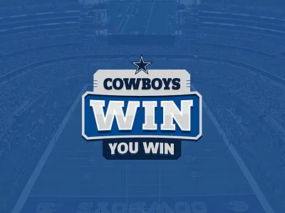 Cowboys Win arlington cowboys dallas logo papa johns pizza sports stars texas winning