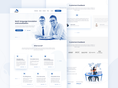 b-cause | Translation agency translation agency ui uiux ux web site design