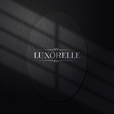 LUXORELLE- LUXURY CLOTHING BRAND LOGO animation best logo branding design elegant logo graphic design logo logo design luxury logo new logo perfume logo product design typography