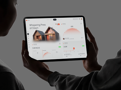 Homiva - Real Estate Dashboard app crm dashboard design estate home interface product property saas service ui ux web