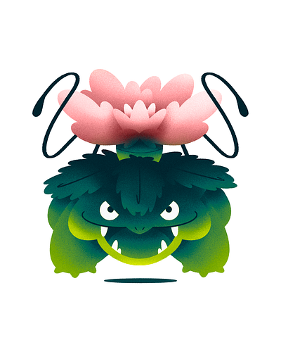 Venusaur character drawing illustration pokemon sketch venusaur