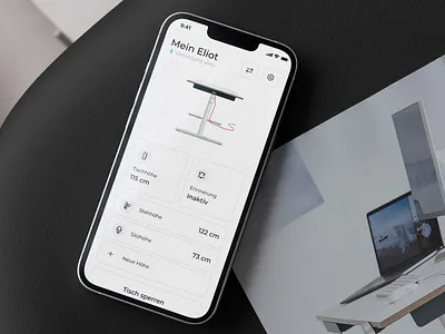 eliot App app design appdesign companion app control app ios