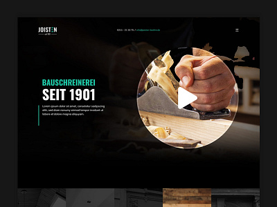 Joisten joinery dark furniture joinery webdesign