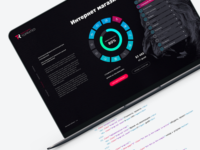 TopRated — Digital Agency branding design ui ux web