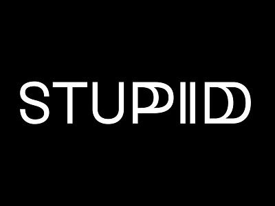 Stupid Typeface editorial font specimen typeface typography