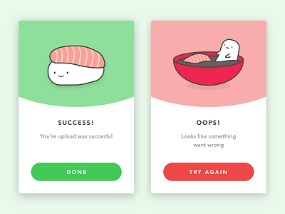 Daily UI Challenge: 011 character design error flat icon illustration ui ux