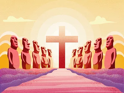 Easter Day illustration illustrator