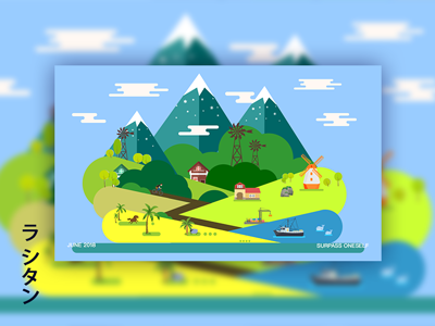 Illustrator _ 若い思い illustrator ui