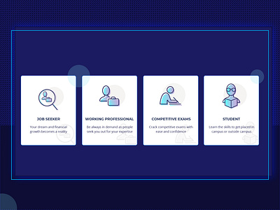 Product feature icons for different user segments adobe illustrator cc adobephotoshop b2b b2c creative design desiginspiration education website icon icons design illustration art interaction design retail design user experience design ux ui visualdesign webpage design