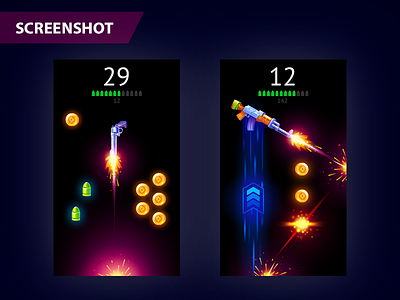 Screenshot flipthegun game game art gamedesign gamedev gameplay illustration playgendary