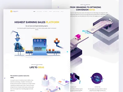 Starlight Landing Page arslan design illustration landing page pakistan starlight web