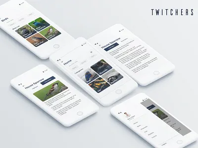 Twitchers app brand branding clean design flat graphic design icon identity illustration illustrator lettering logo minimal mobile type typography ui ux vector