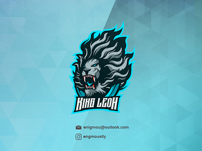 King Leoh animal apexlegends beast dota2 esportlogo fortnite gaminglogo graphicdesign identity branding lion lion king logo logogame mascotlogo overwatch pubg visualbranding