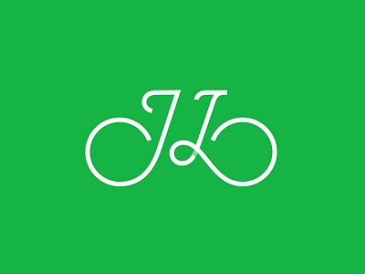 JL Bicycle bicycle bregvadze gio giorgi icon j jl l logo mark monogram symbol type typograpgy