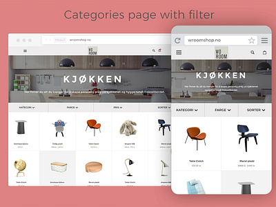 E-commerce design
