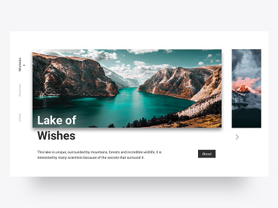 Beauty Planet alexis le goff beauty clear design color creative design lack landscape minimal minimal design mountain planet simple simple design site design sketch ui ux website