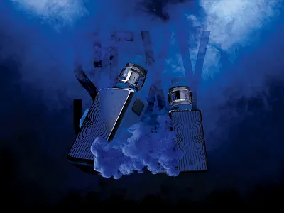 Sexy Vape 3d branding design e cigarette mockup product smoke smoker vape