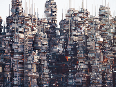 Cyberpunk City city cyber punk dark future