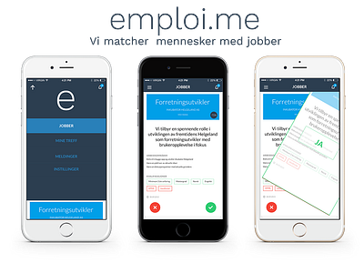 emploi - job matching app
