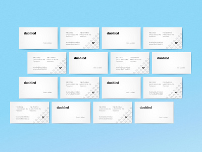 Business cards, here we go brand identity design business card minimalism typography