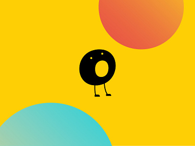 "O" kids logo 图标