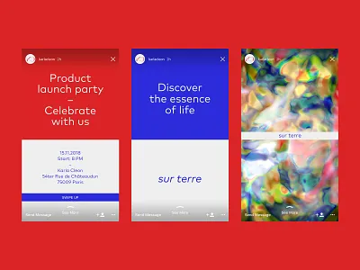 Karla Cléon | Instagram Stories beauty brand brand identity branding cosmetic design device digital france germany health instagram mobile ni qu niqu screen stories story studio vietnam