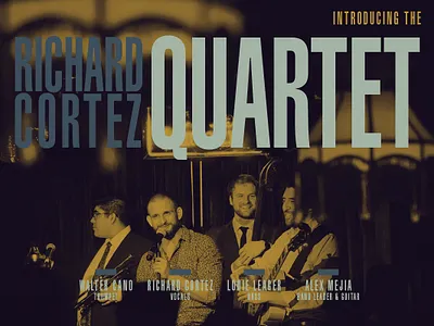 Richard Cortez Quartet jazz music