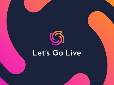 Lets Go Live brand agency brand architect brand designer brand strategy brandbook branding branding agency conference icon designer positioning start up start up logo startup branding startup logo startup marketing stream streaming streaming app tieatie video app