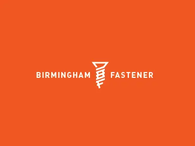 Birmingham Fastener Logo concept b birmingham bolt f fastener fun good hammer hidden letters logo manly metal nail nail art nut screw tool tools wood
