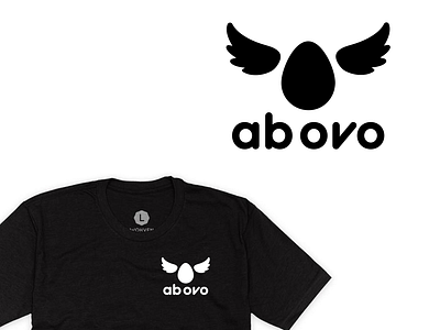 Logo for Ab Ovo brand branding bridger design flat icon illustration logo