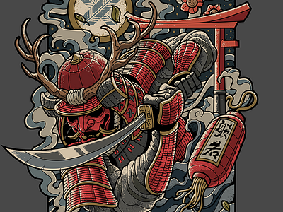 ONI BUSHI demon hannya japan art japan tattoo japanese samurai japanese tattoo oni samurai samurai tattoo tattoo art