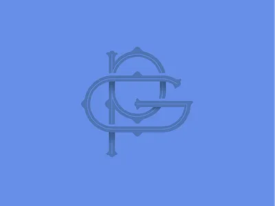 PG | Pico de Gallo monogram brand branding design font icon identity illustration illustrator lettering lettermark logo logotype minimal minimalist minimalist logo monogram retro type typograpghy wordmark