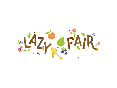 Lazy Fair — Logo/Banner adobe illustrator color logo