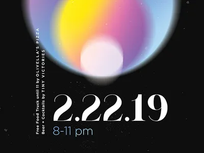 House Party | Part 1 event flyer gradients poster