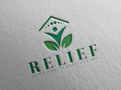 nursery logo logo medical nursery person relief