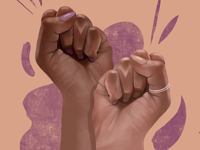 Women's month challenge art design digital illustration