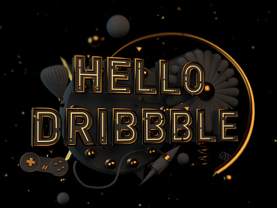 Hello Dribbble ui ux 插图 设计