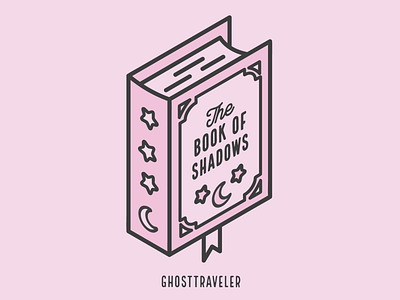 Book of Shadows | Isometric Design 3d adobe illustrator design flat design ghosttraveler graphic design graphic designer halloween illustration isometric isometric design line art magic pastel spooky vector witch witchcraft witchy