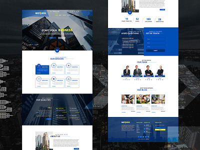 Business1 branding design illustration logo photoshop typography ui ux vector web website