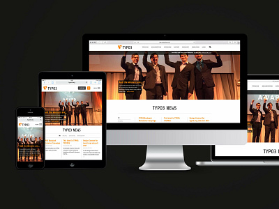 typo3.org Responsive Relaunch Contest Layout concept contest design layout relaunch responsive design webdesign